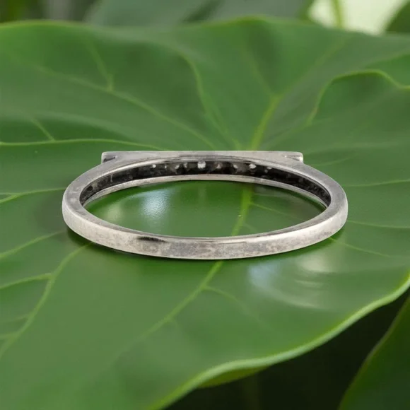 Dana Rebecca Designs 14k Gold Diamond Bar Ring ✨SOLD✨ - Picture 8 of 14